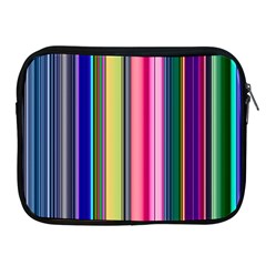 Pastel Colors Striped Pattern Apple Ipad 2/3/4 Zipper Cases