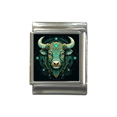 Bull Star Sign Italian Charm (13mm) by Bangk1t