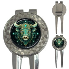 Bull Star Sign 3-in-1 Golf Divots by Bangk1t