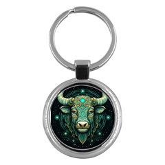 Bull Star Sign Key Chain (round) by Bangk1t