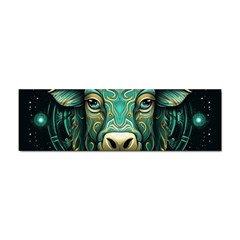 Bull Star Sign Sticker (bumper)