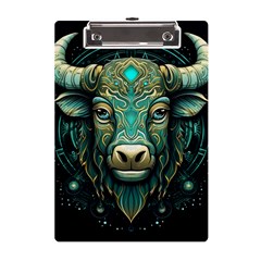 Bull Star Sign A5 Acrylic Clipboard by Bangk1t