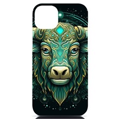 Bull Star Sign Iphone 14 Plus Black Uv Print Case