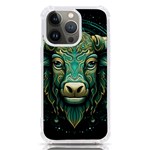 Bull Star Sign iPhone 13 Pro TPU UV Print Case Front