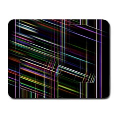 False Prismatic Black Background Small Mousepad