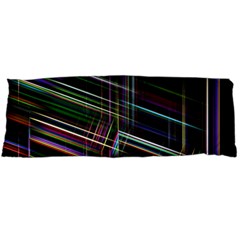 False Prismatic Black Background Body Pillow Case (dakimakura) by Bangk1t