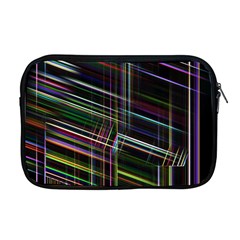 False Prismatic Black Background Apple Macbook Pro 17  Zipper Case by Bangk1t