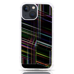 False Prismatic Black Background Iphone 13 Mini Tpu Uv Print Case