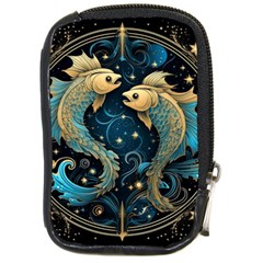 Fish Star Sign Compact Camera Leather Case by Bangk1t