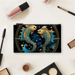 Fish Star Sign Cosmetic Bag (small) by Bangk1t