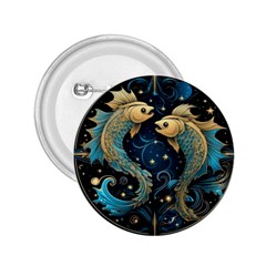 Fish Star Sign 2 25  Buttons by Bangk1t