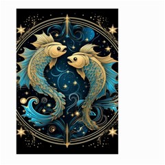 Fish Star Sign Large Garden Flag (two Sides) by Bangk1t