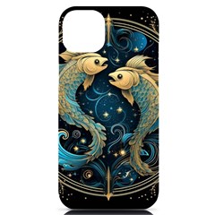 Fish Star Sign Iphone 14 Plus Black Uv Print Case