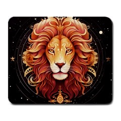 Lion Star Sign Astrology Horoscope Large Mousepad by Bangk1t