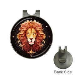 Lion Star Sign Astrology Horoscope Hat Clips With Golf Markers by Bangk1t