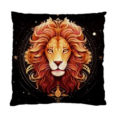 Lion Star Sign Astrology Horoscope Standard Cushion Case (two Sides) by Bangk1t