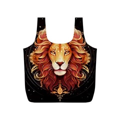 Lion Star Sign Astrology Horoscope Full Print Recycle Bag (s) by Bangk1t