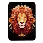 Lion Star Sign Astrology Horoscope Rectangular Glass Fridge Magnet (4 pack) Front