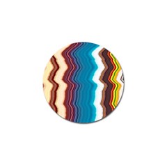 Line Vertical Lines Color Lines Golf Ball Marker (10 Pack) by Bangk1t