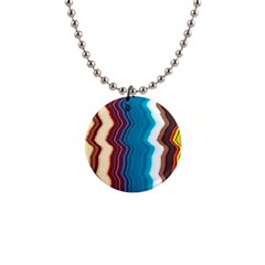 Line Vertical Lines Color Lines 1  Button Necklace by Bangk1t