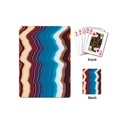 Line Vertical Lines Color Lines Playing Cards Single Design (mini) by Bangk1t