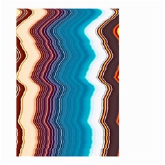 Line Vertical Lines Color Lines Small Garden Flag (two Sides) by Bangk1t