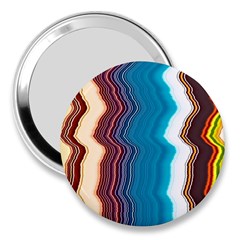 Line Vertical Lines Color Lines 3  Handbag Mirrors by Bangk1t