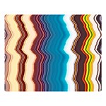 Line Vertical Lines Color Lines Two Sides Premium Plush Fleece Blanket (Large) 80 x60  Blanket Front