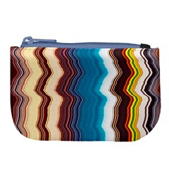 Line Vertical Lines Color Lines Large Coin Purse by Bangk1t