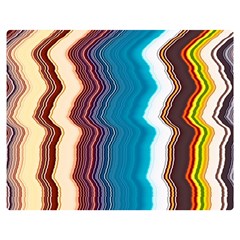 Line Vertical Lines Color Lines Premium Plush Fleece Blanket (medium) by Bangk1t