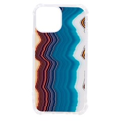 Line Vertical Lines Color Lines Iphone 13 Mini Tpu Uv Print Case by Bangk1t