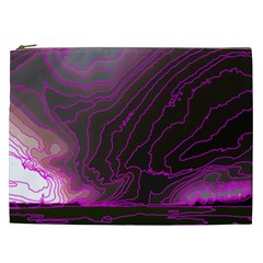 Pink Storm Pink Lightning Cosmetic Bag (xxl) by Bangk1t