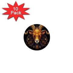 Aries Star Sign 1  Mini Buttons (10 Pack)  by Bangk1t