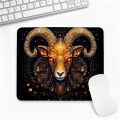 Aries Star Sign Large Mousepad by Bangk1t