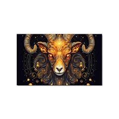 Aries Star Sign Sticker (rectangular) by Bangk1t