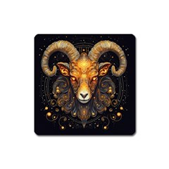 Aries Star Sign Square Magnet by Bangk1t