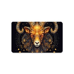 Aries Star Sign Magnet (name Card) by Bangk1t