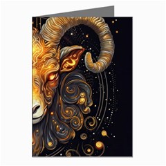 Aries Star Sign Greeting Cards (pkg Of 8) by Bangk1t