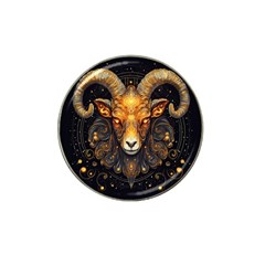 Aries Star Sign Hat Clip Ball Marker by Bangk1t