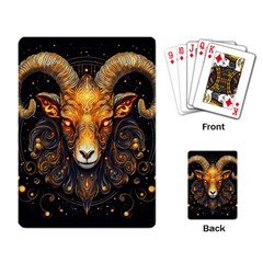 Aries Star Sign Playing Cards Single Design (rectangle) by Bangk1t