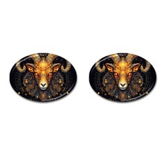 Aries Star Sign Cufflinks (oval) by Bangk1t