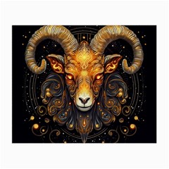 Aries Star Sign Small Glasses Cloth (2 Sides) by Bangk1t