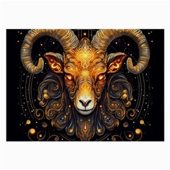 Aries Star Sign Large Glasses Cloth by Bangk1t