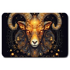 Aries Star Sign Large Doormat by Bangk1t