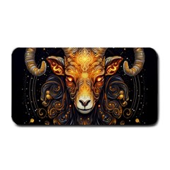 Aries Star Sign Medium Bar Mat by Bangk1t