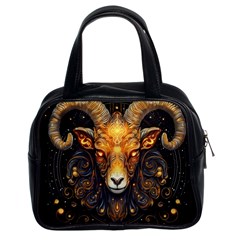 Aries Star Sign Classic Handbag (two Sides) by Bangk1t