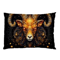 Aries Star Sign Pillow Case by Bangk1t