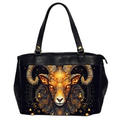 Aries Star Sign Oversize Office Handbag (2 Sides) by Bangk1t