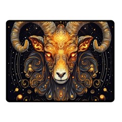 Aries Star Sign Fleece Blanket (small) by Bangk1t