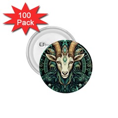 Capricorn Star Sign 1 75  Buttons (100 Pack)  by Bangk1t